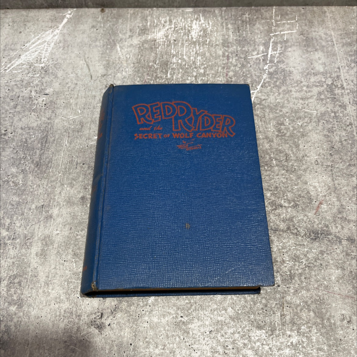 red ryder and the secret of wolf canyon book, by s. s. stevens, 1941 Hardcover image 1