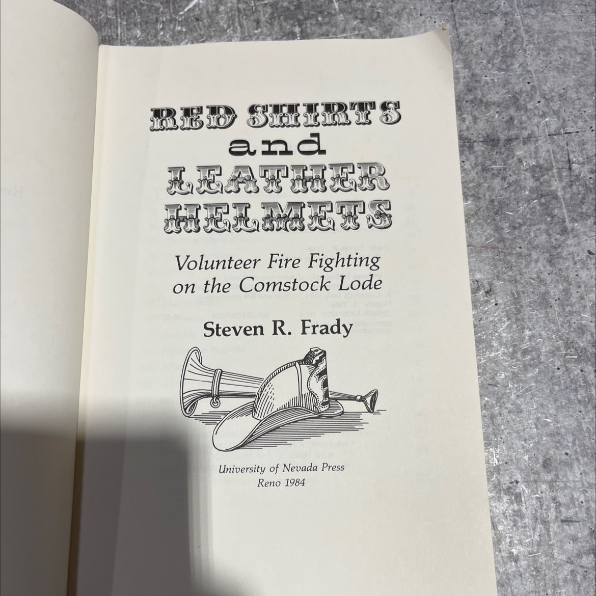 red shirts and leather helmets book, by Steven R. Frady, 1984 Paperback image 2