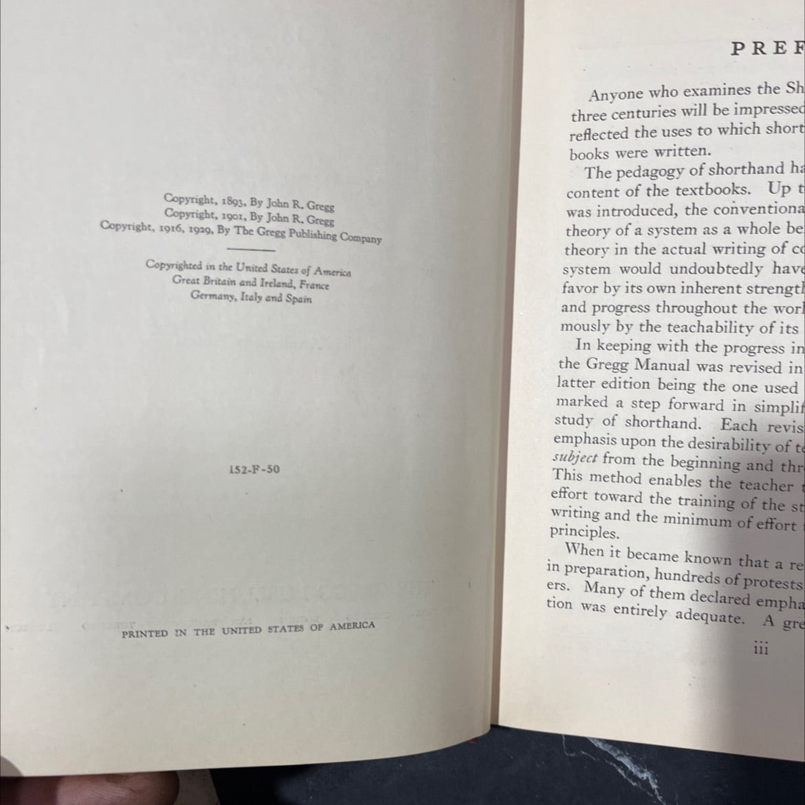 regg shorthand a light-line phonography for the million book, by john robert gregg, 1929 Hardcover image 3