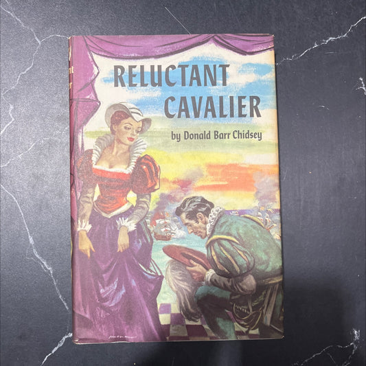 reluctant cavalier book, by donald barr chidsey, 1960 Hardcover image 1