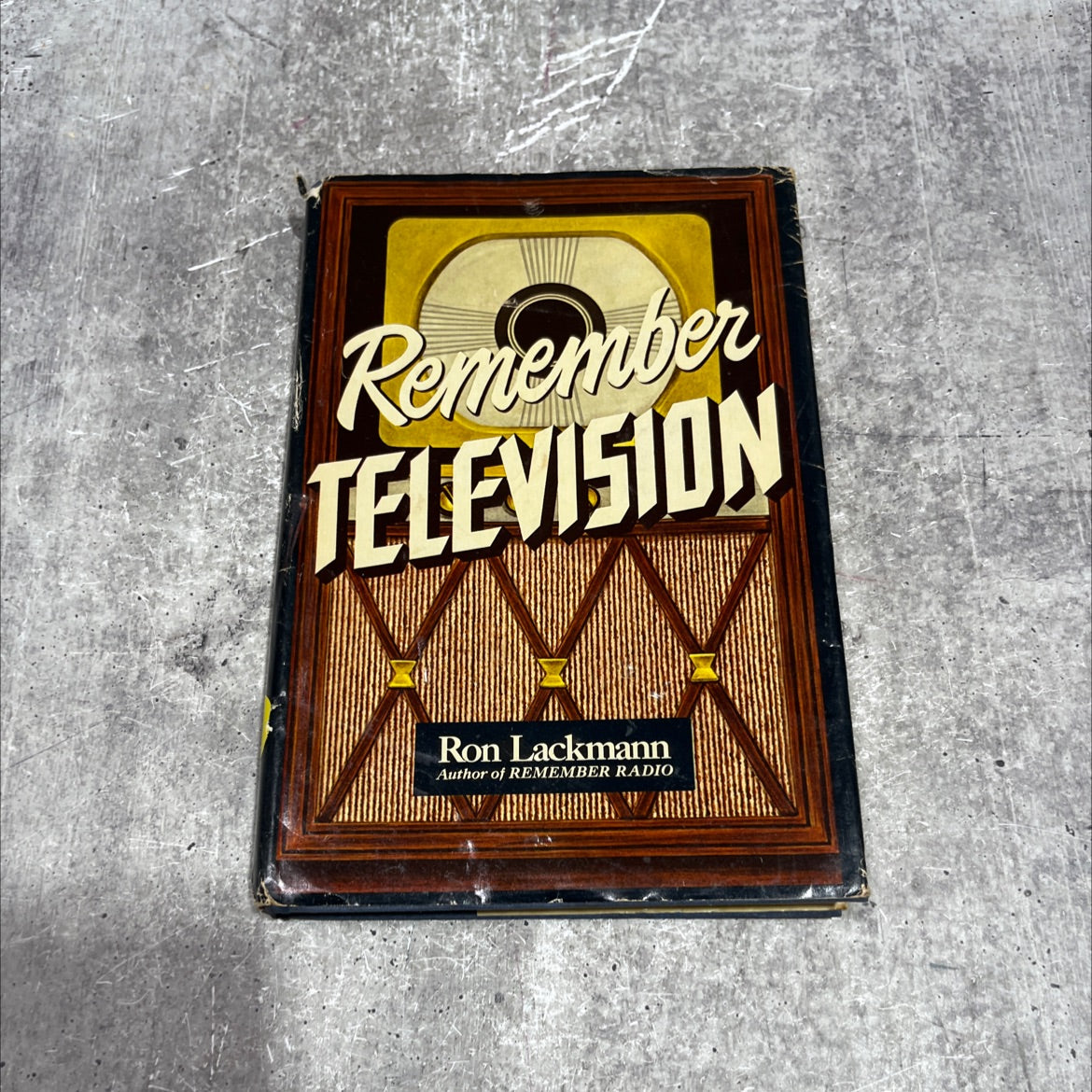 remember television book, by Ron Lackmann, 1971 Hardcover image 1