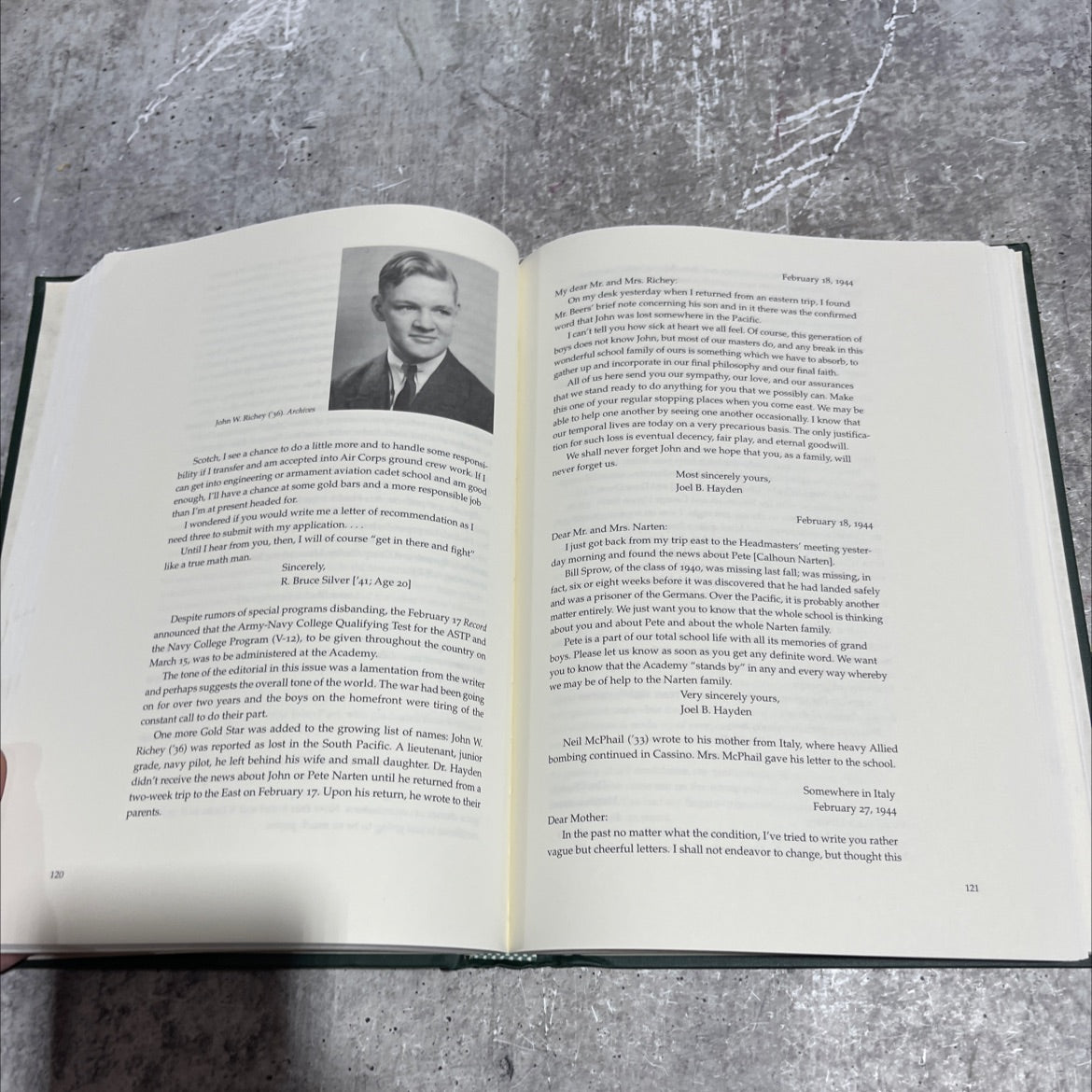 remembering the boys: a collection of letters, a gathering of memories book, by Lynna Piekutowski, 2000 Hardcover image 4