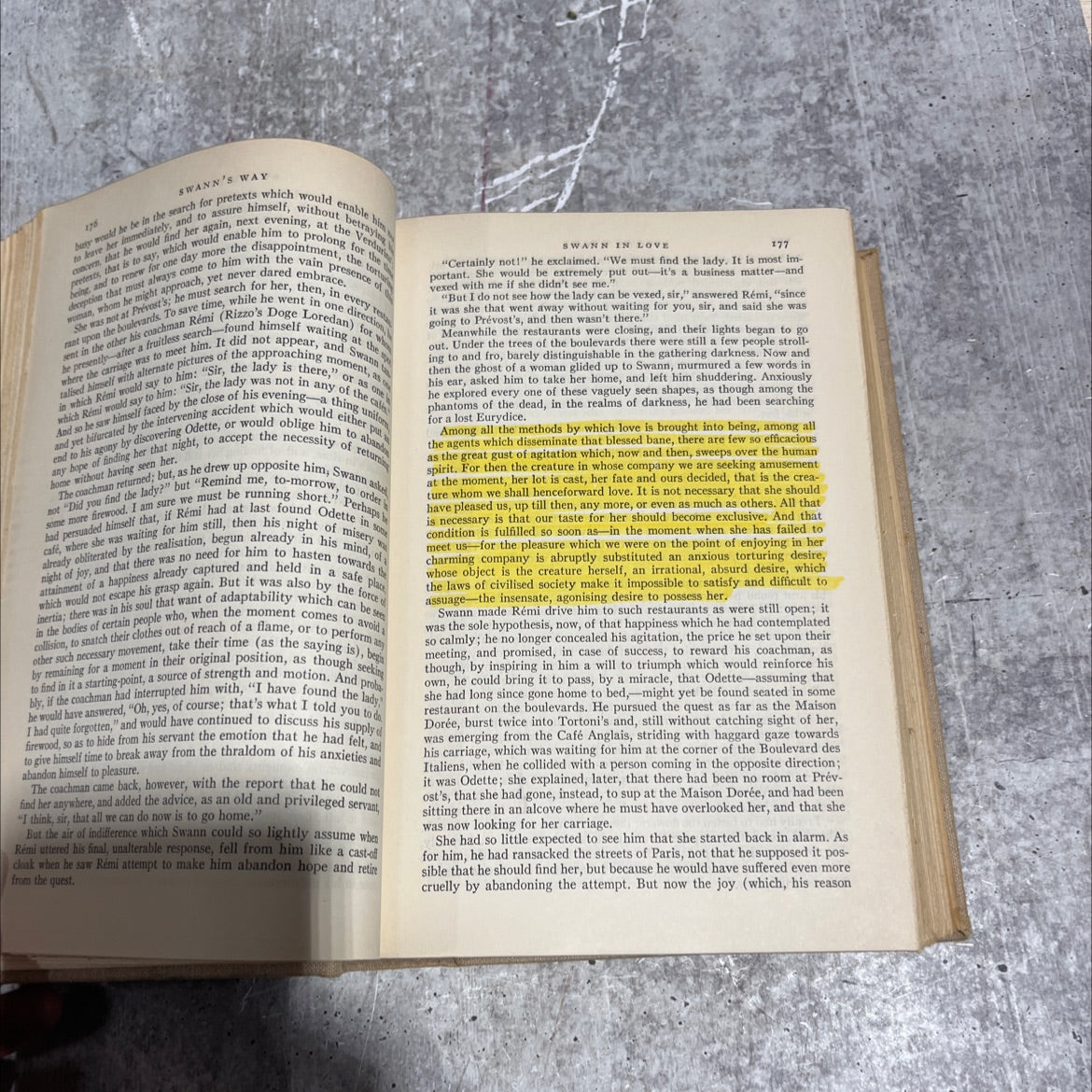 remembrance of things past book, by marcel proust, 1934 Hardcover image 4