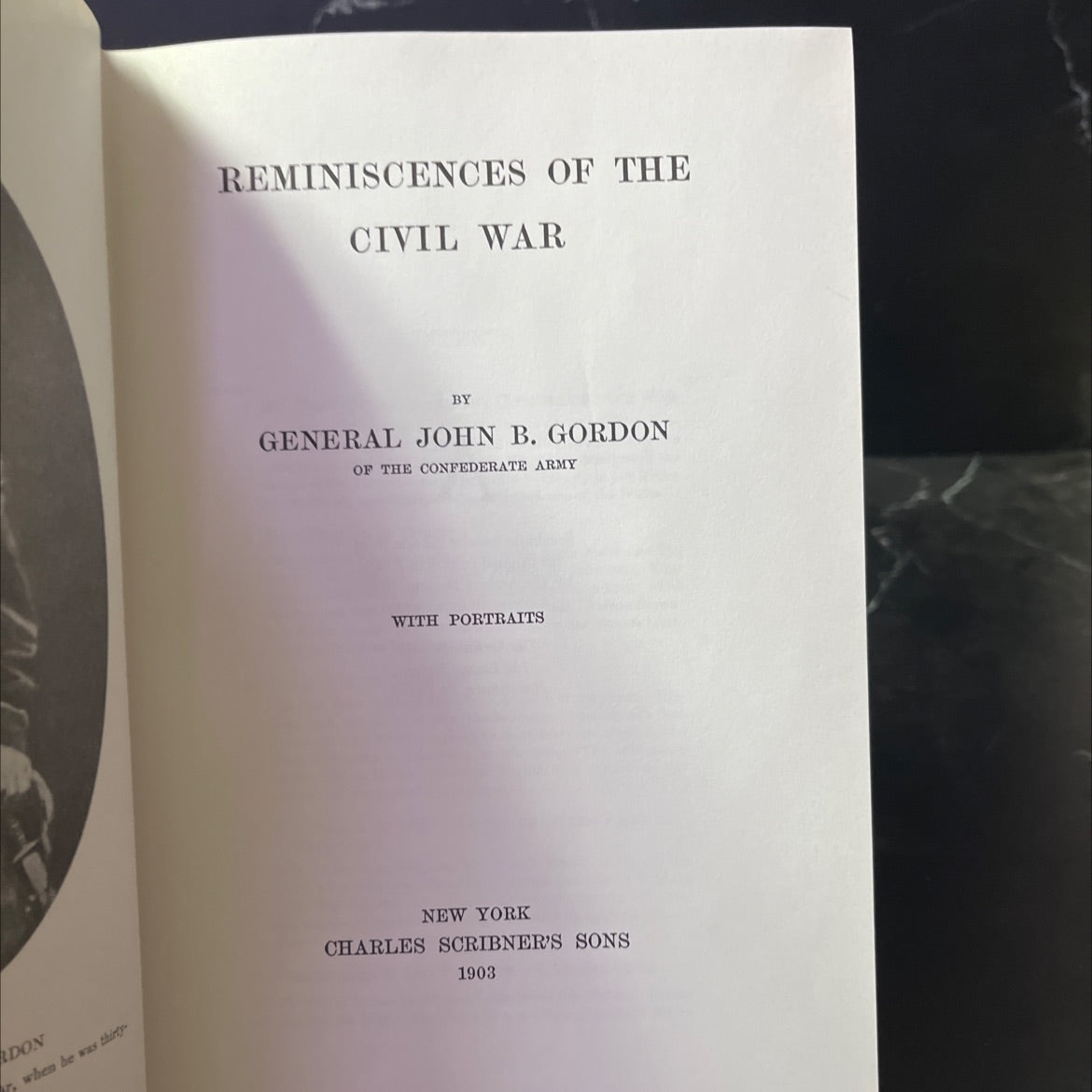 reminiscences of the civil war book, by general john b. gordon, 1995 Hardcover image 2