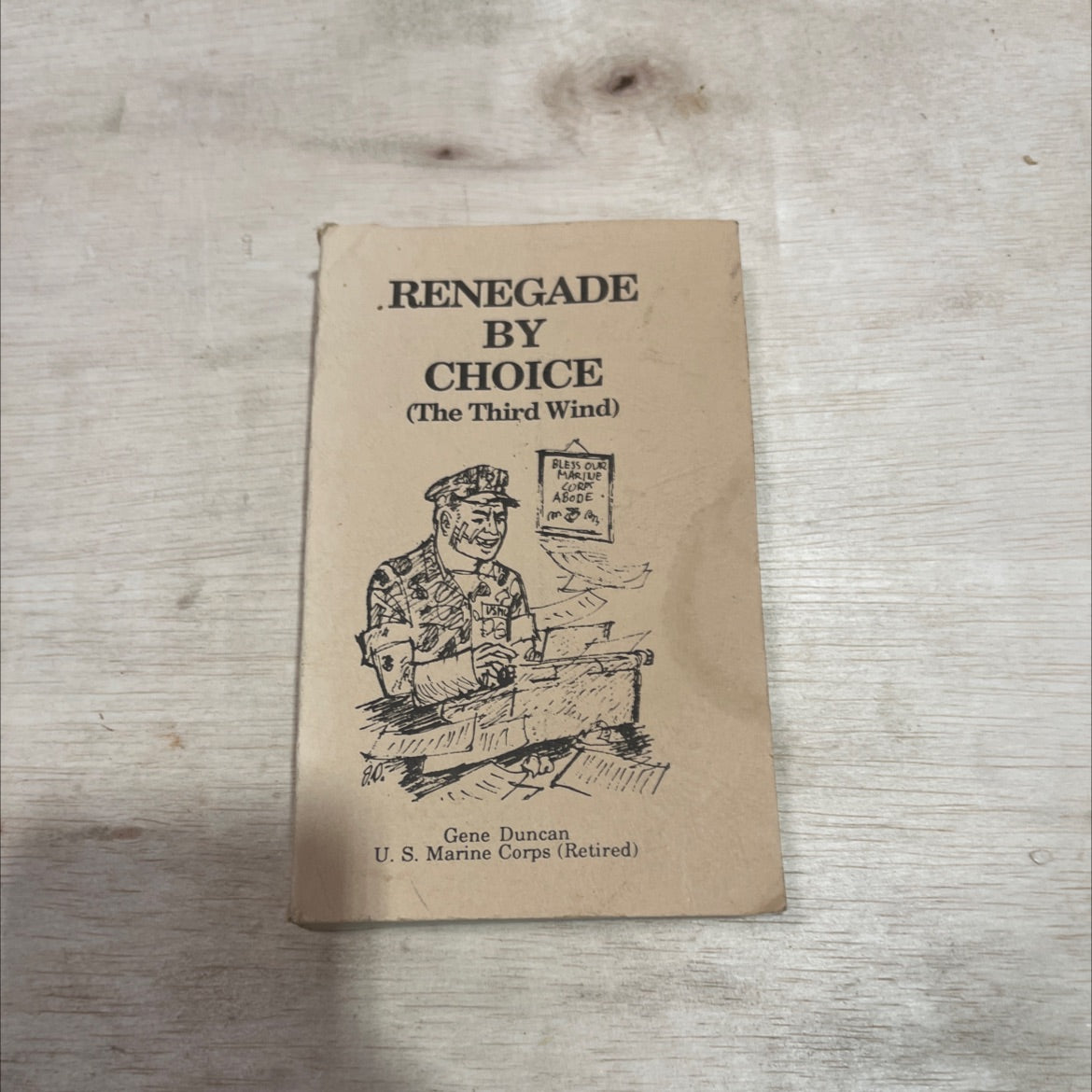 renegade book, by h. g. duncan, 1989 Paperback image 1
