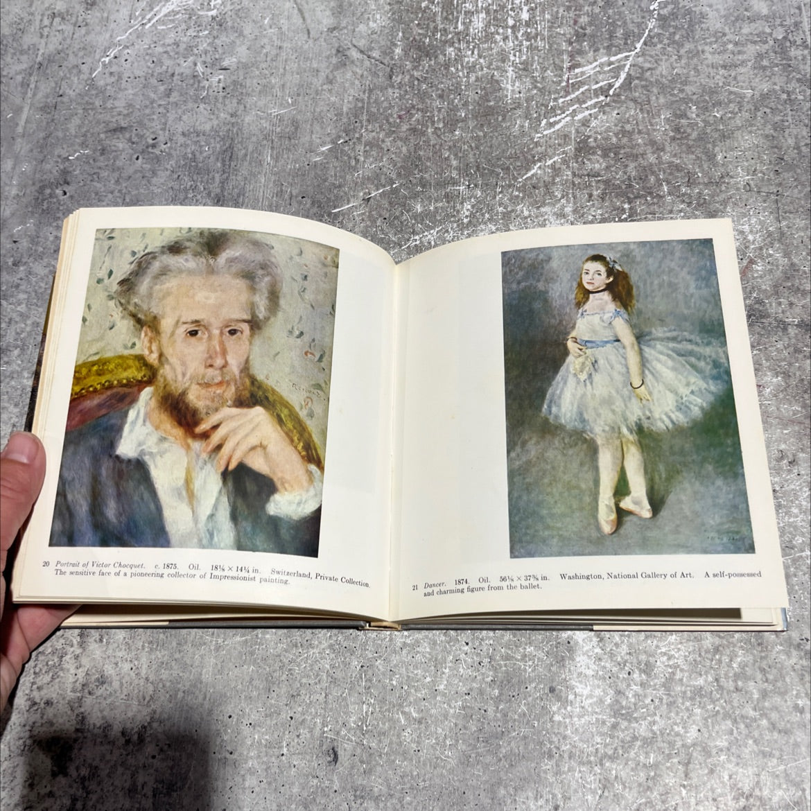 renoir book, by paul h. walton, 1967 Hardcover image 4