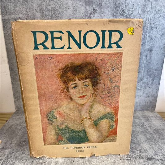 renoir book, by michel florisoone, 1970 Hardcover, Vintage image 1