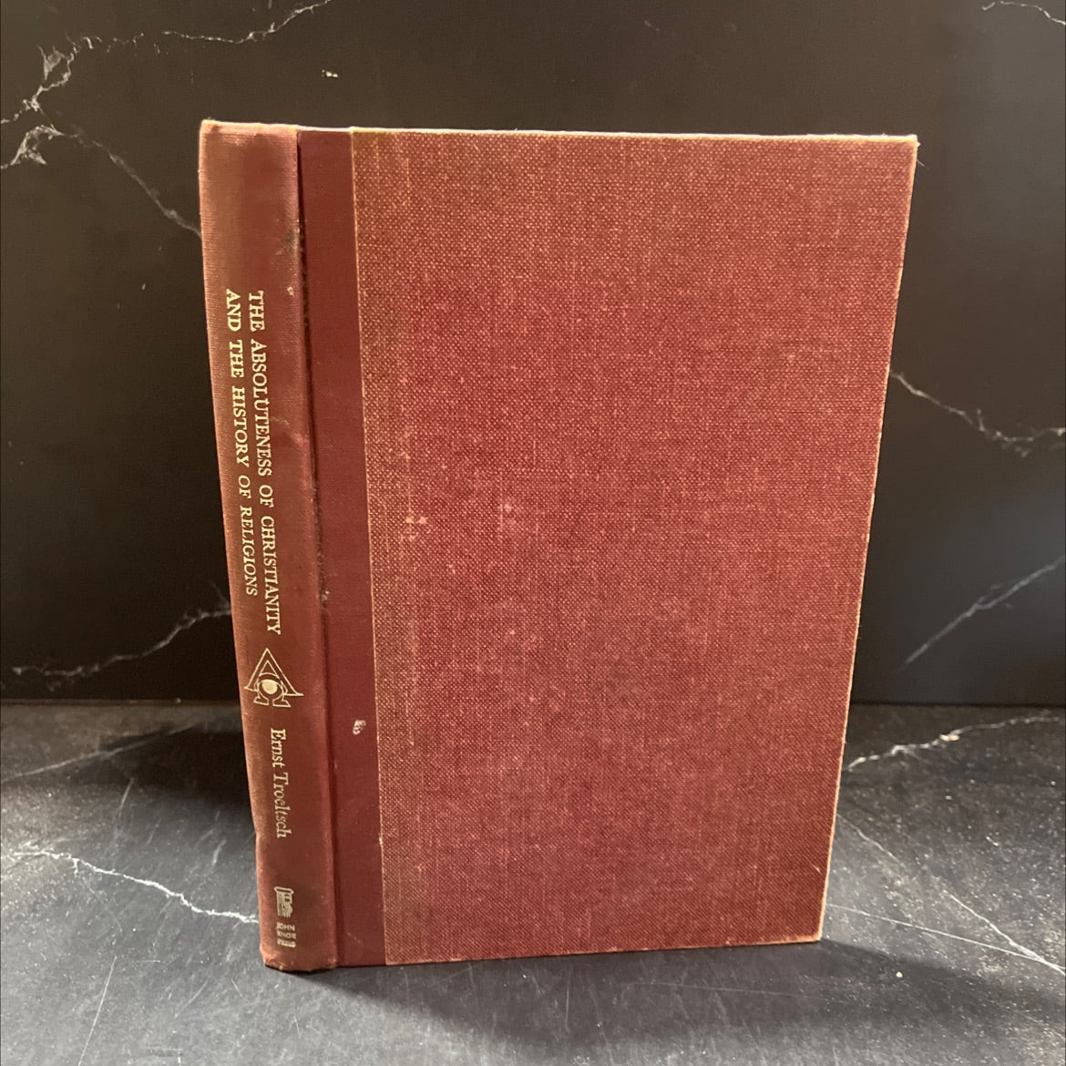 research in theology the absoluteness of christianity and the history of religions book, by ernst troeltsch, 1971 image 1