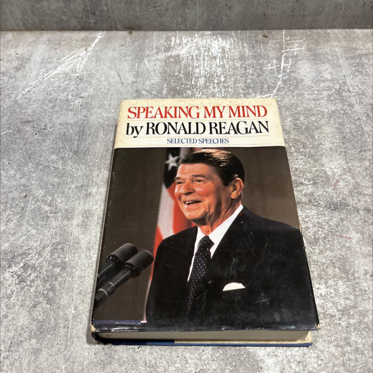 resident of the united speaking my mind book, by Ronald Reagan, 1989 Hardcover image 1