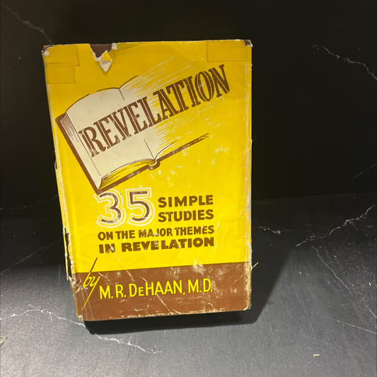 revelation 35 simple studies in the major themes in revelation book, by m. r. de haan, m.d., 1965 Hardcover image 1