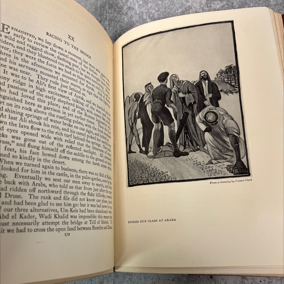 revolt in the desert book, by T. E. Lawrence, 1927 Hardcover image 4