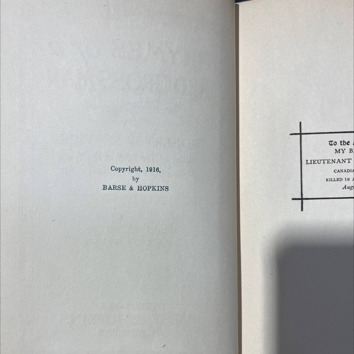 rhymes of a red cross man book, by robert w service, 1916 Hardcover image 3