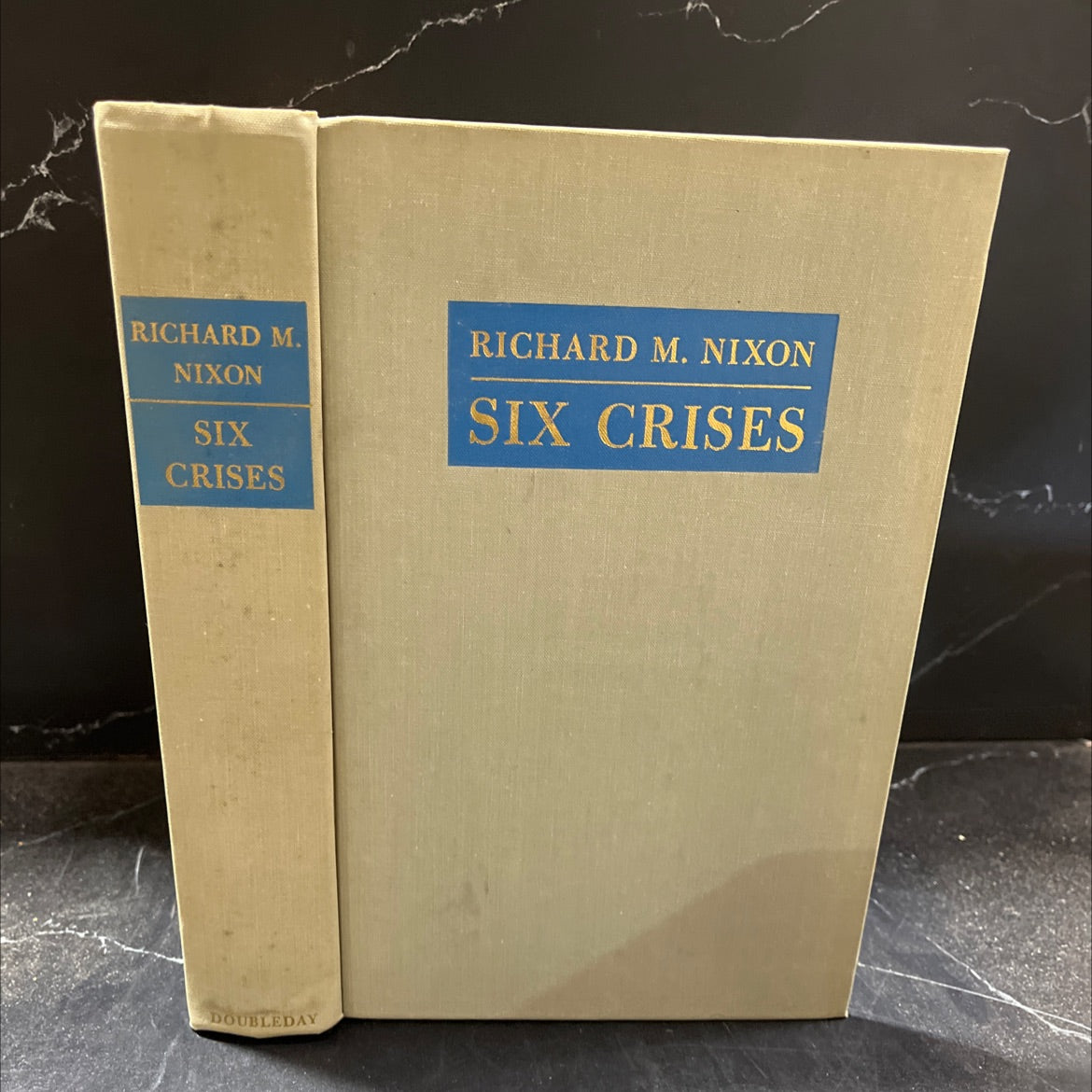 richard m. nixon six crises book, by richard m. nixon, 1962 Hardcover image 1
