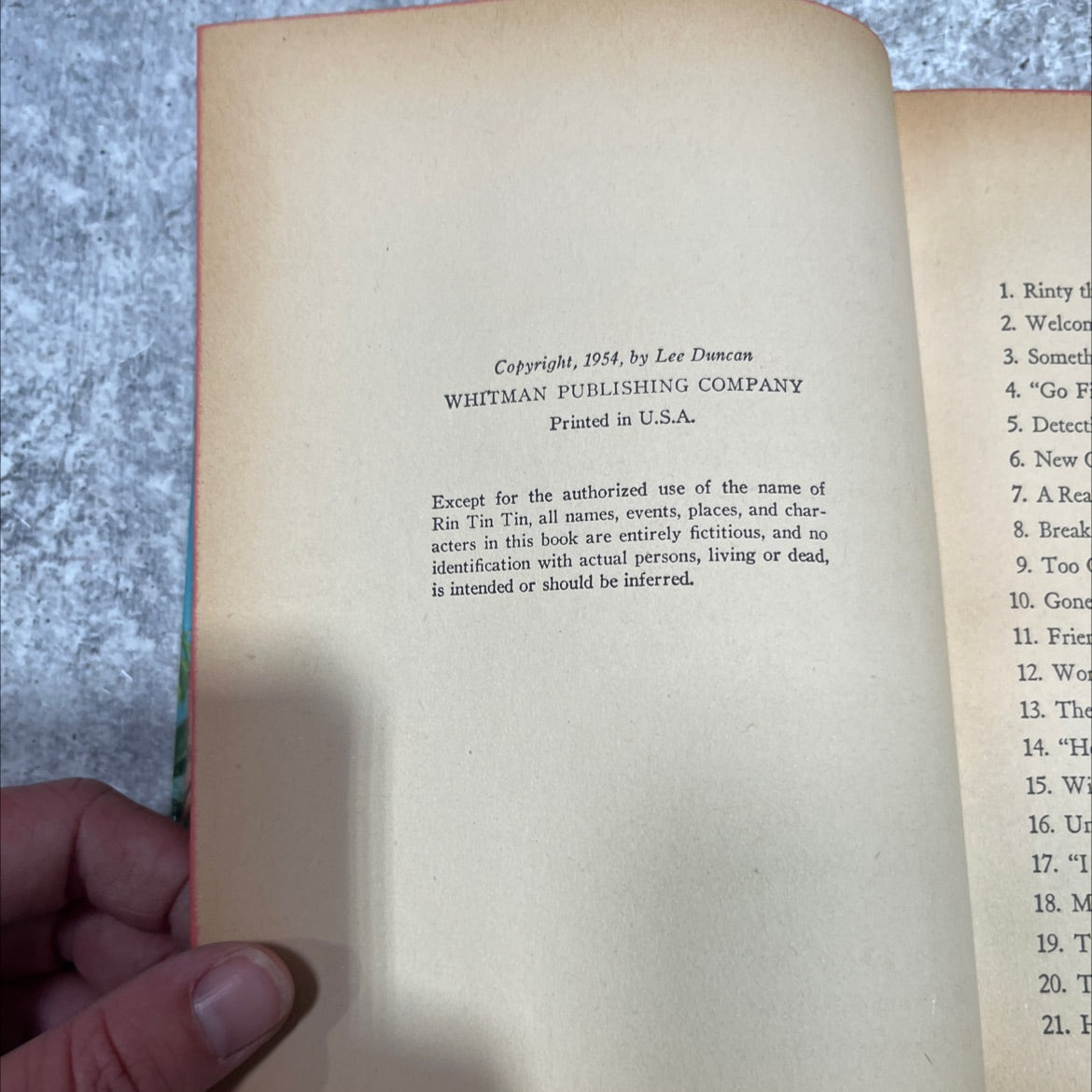 rinty the hospital rin tin tin's rinty book, by julie campbell, 1954 Hardcover image 3