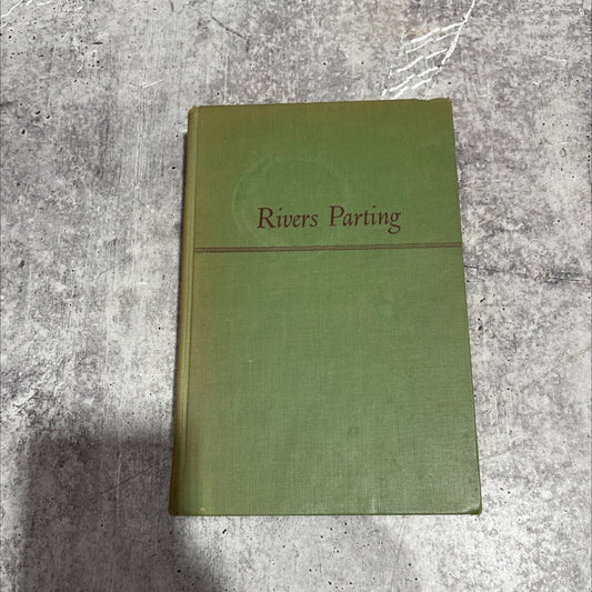 rivers parting book, by Shirley Barker, 1950 Hardcover image 1