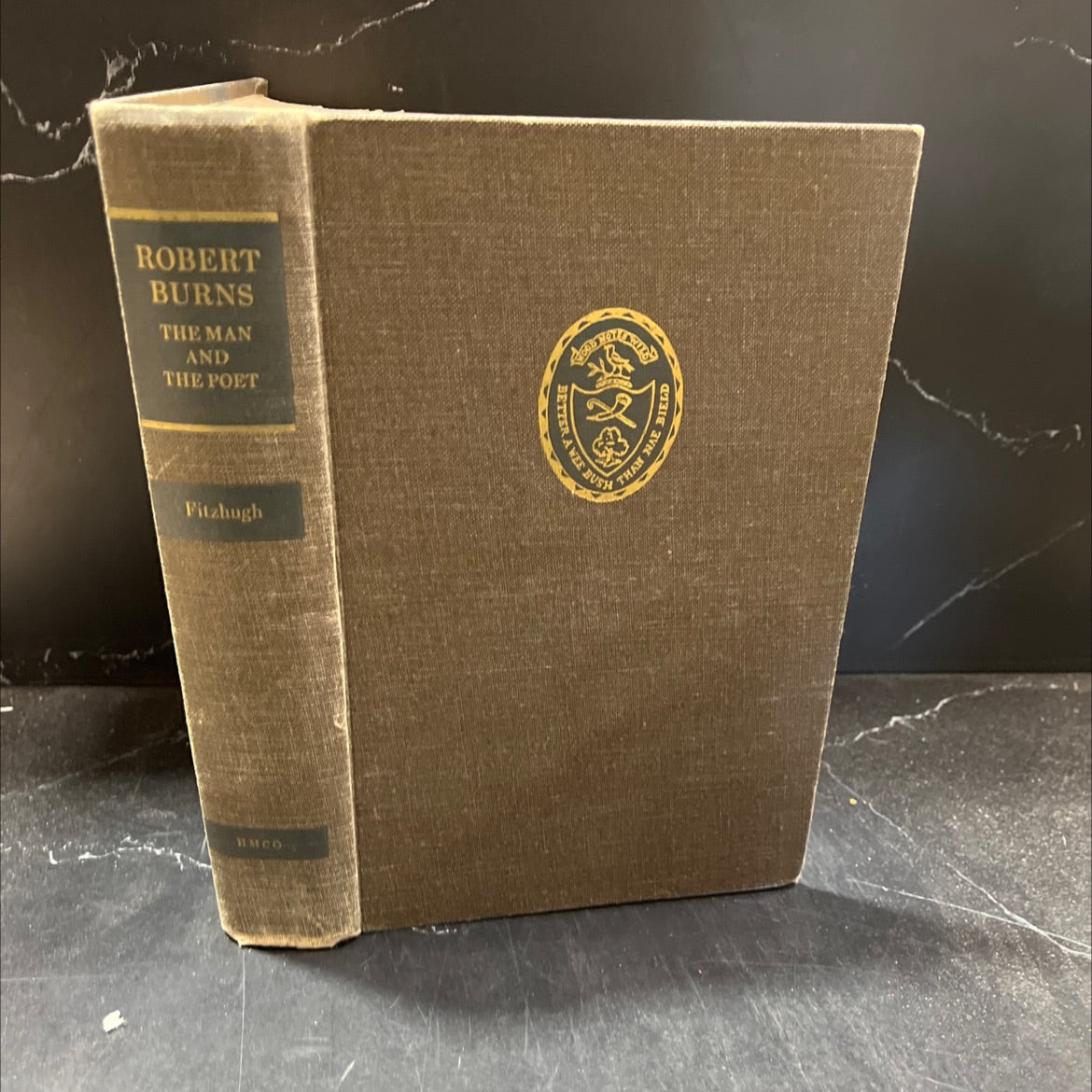 robert burns the man and the poet a round unvarnished account book, by robert t. fitzhugh, 1970 Hardcover image 1