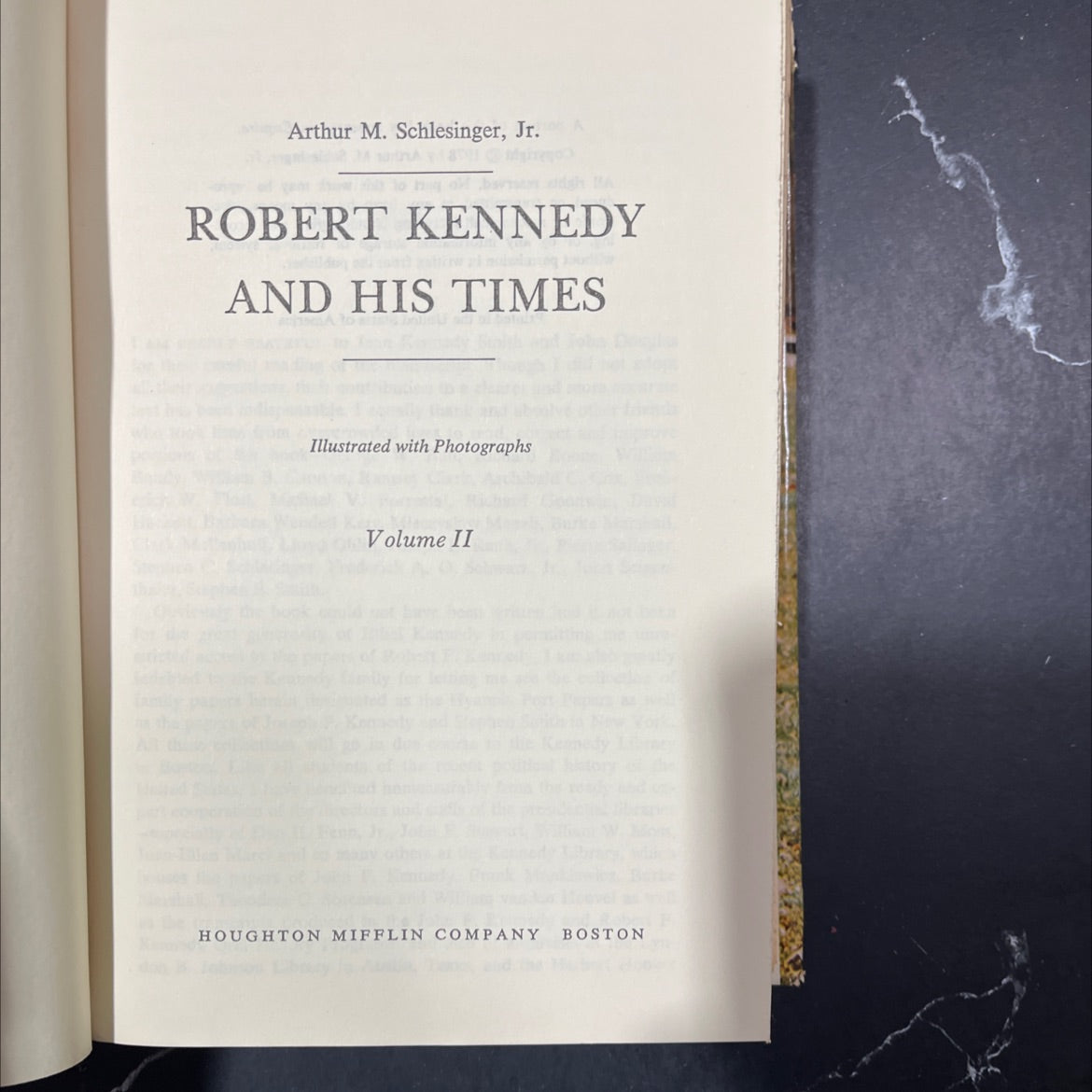 robert kennedy and his times book, by Arthur M. Schlesinger, Jr., 1978 Hardcover image 2