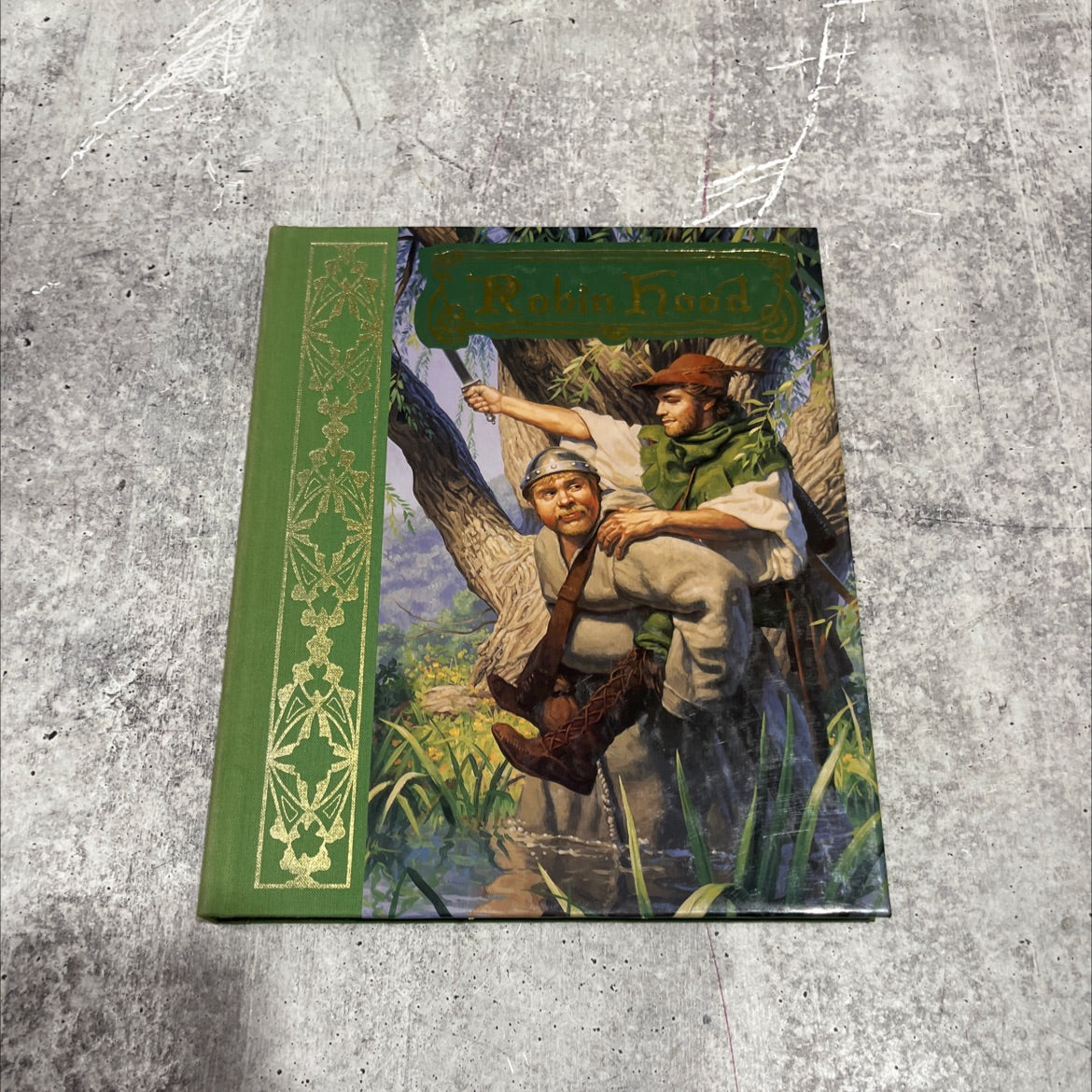 robin hood illustrated book, by j. walker mcspadden, not stated Hardcover image 1