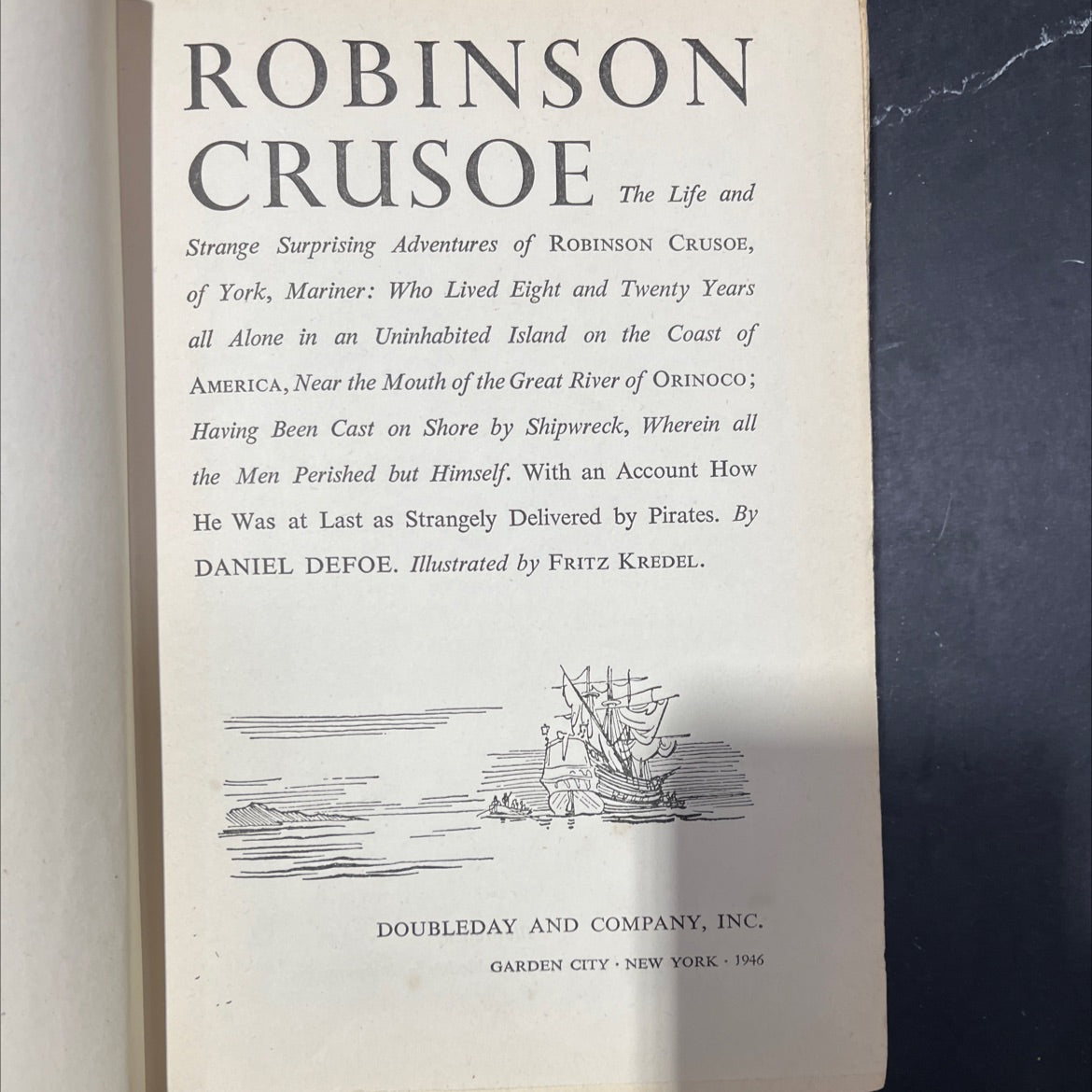 robinson crusoe the life and strange surprising adventures of robinson crusoe of york mariner book, by daniel defoe, image 2