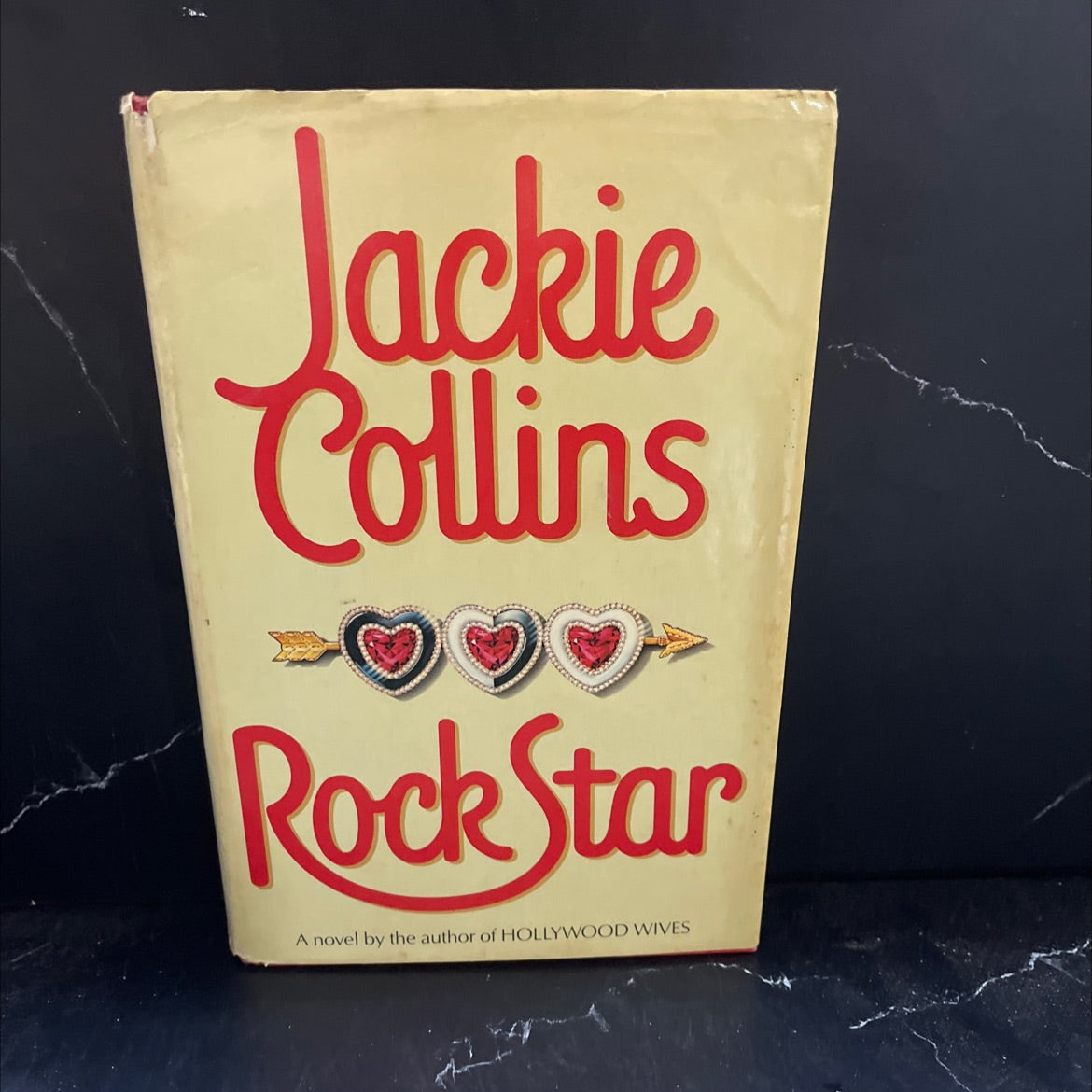 rock star book, by jackie collins, 1988 Hardcover image 1