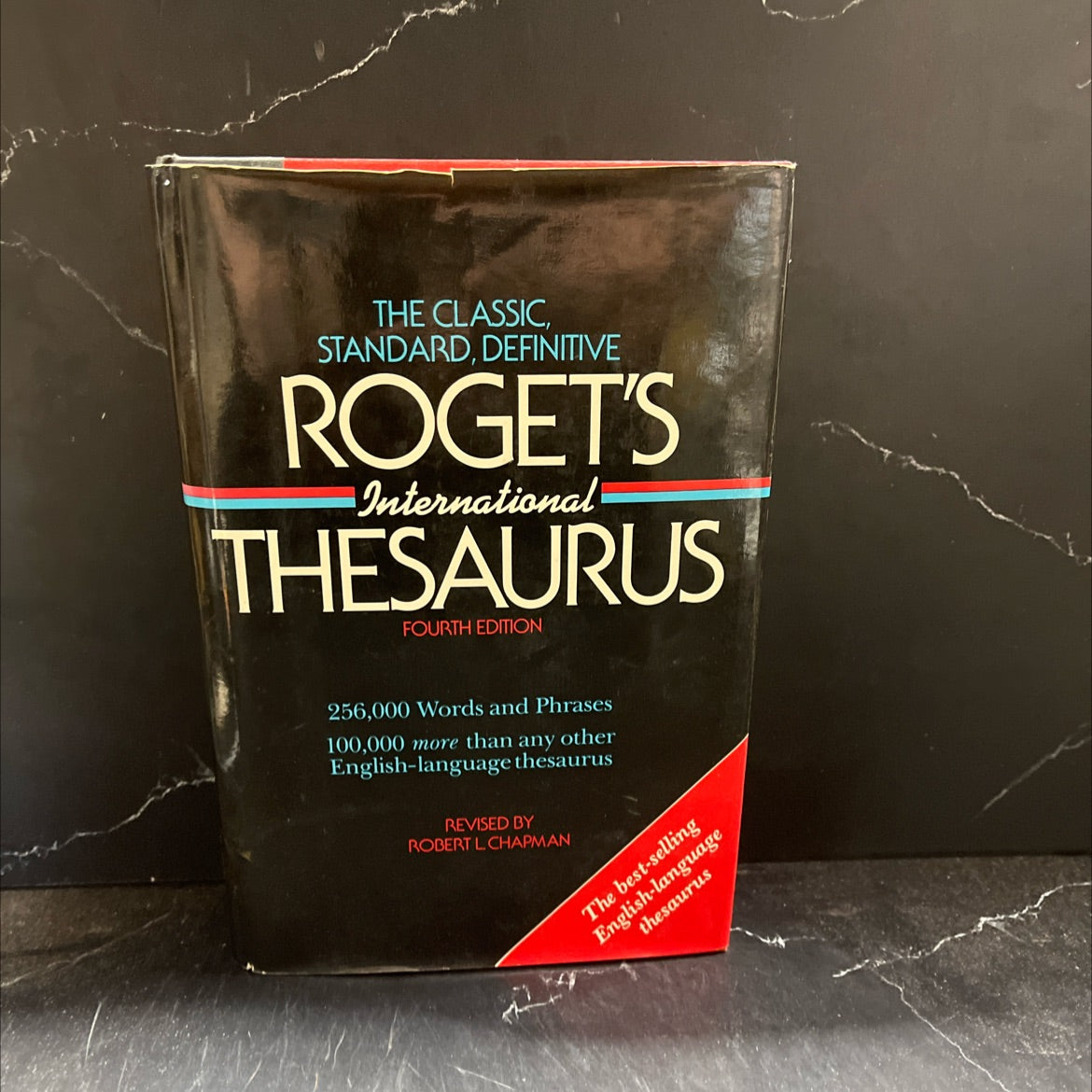 roget's international thesaurus book, by robert l. chapman, 1984 Hardcover image 1