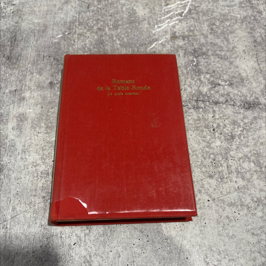 romans de la table ronde book, by chrétien de troyes, 1970 Hardcover image 1