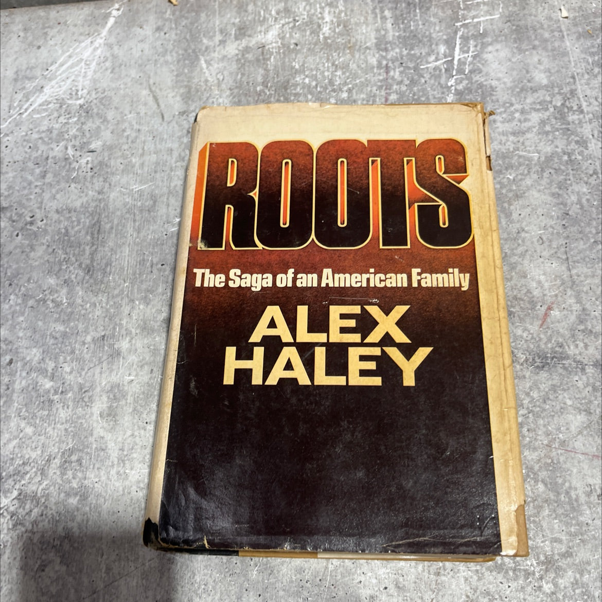 roots book, by alex haley, 1976 Hardcover image 1