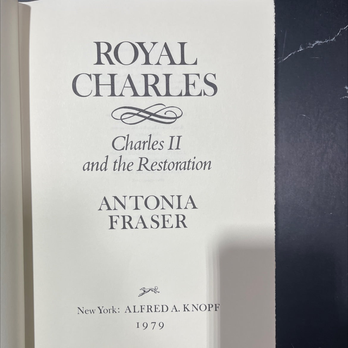royal charles: charles ii and the restoration book, by antonia fraser, 1979 Hardcover image 2