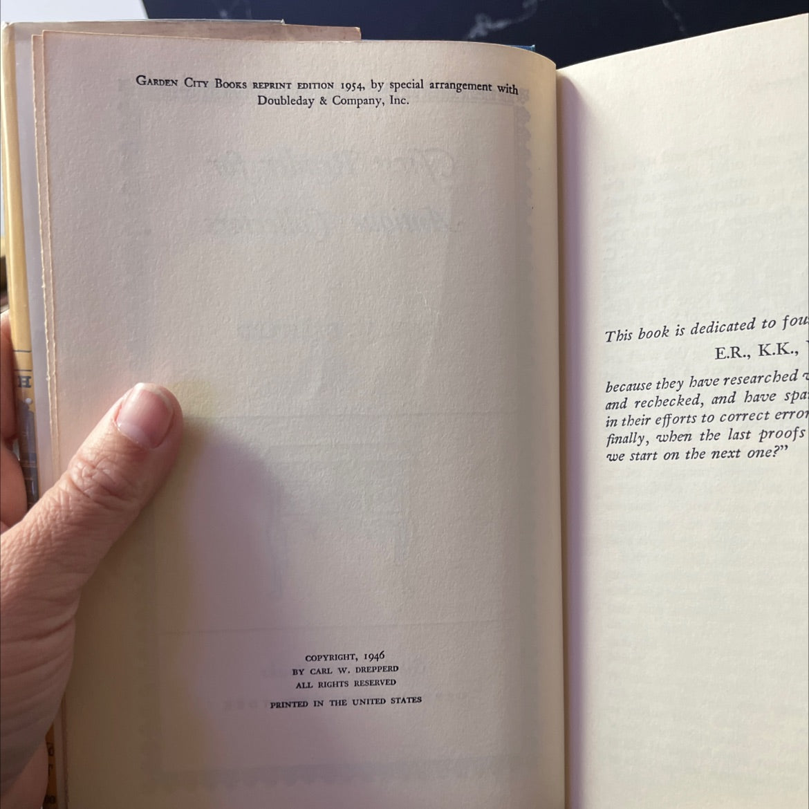 rs first reader for antique collectors book, by carl w. drepperd, 1954 Hardcover image 3