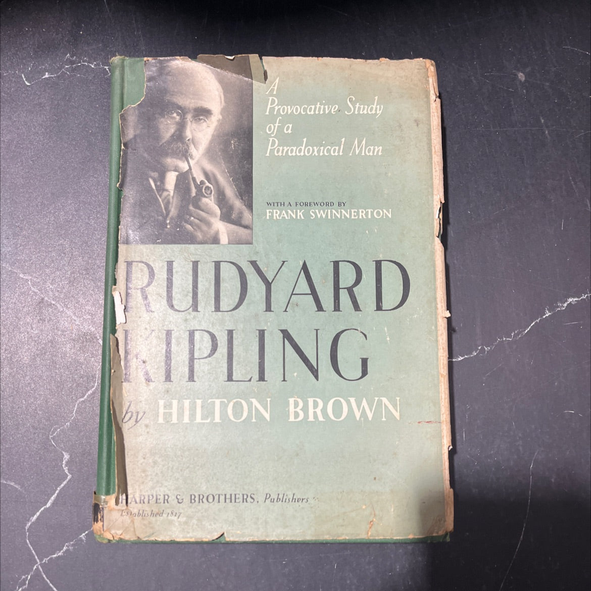 rudyard kipling book, by hilton brown, 1945 Hardcover image 1
