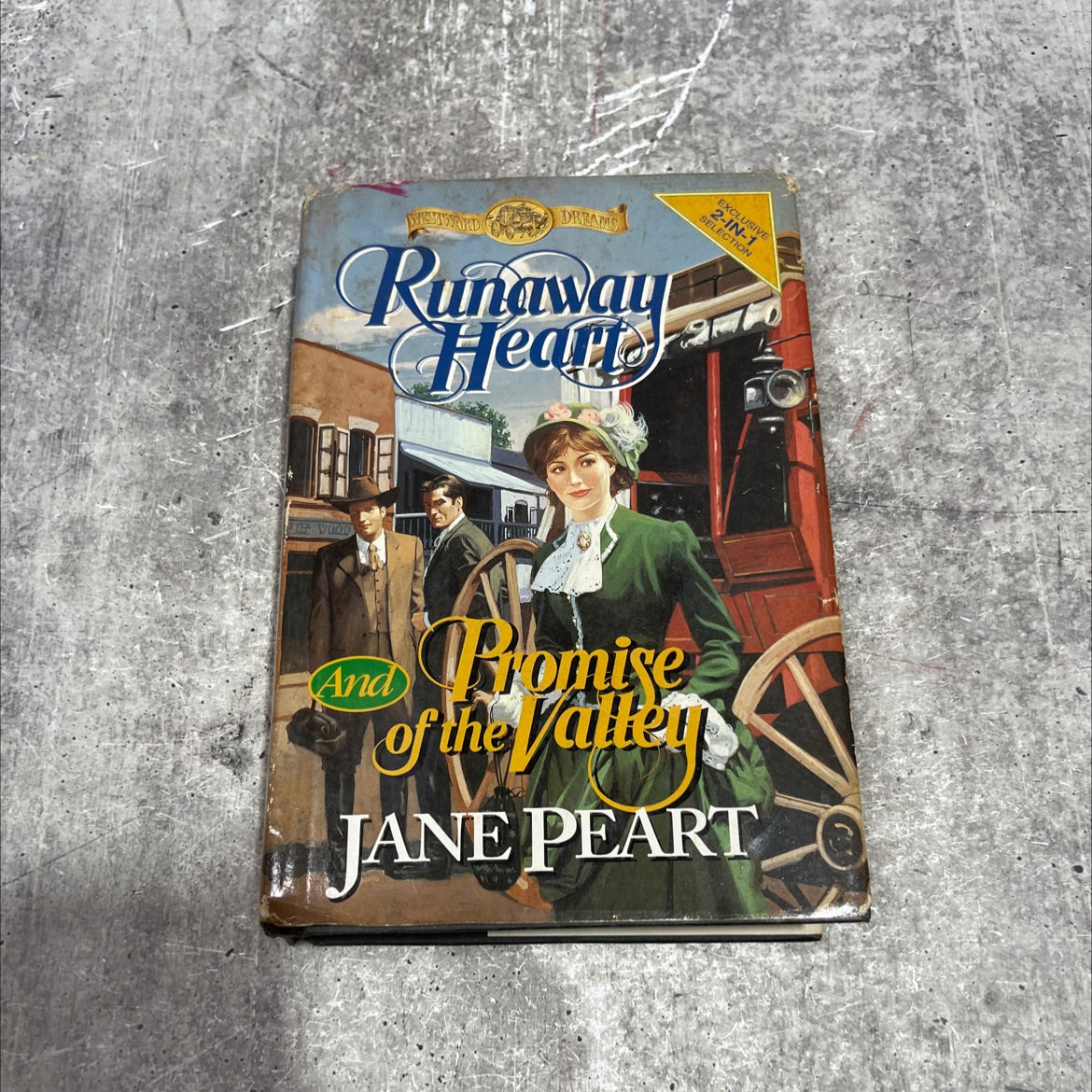 runaway heart book, by jane peart, 1994 Hardcover image 1