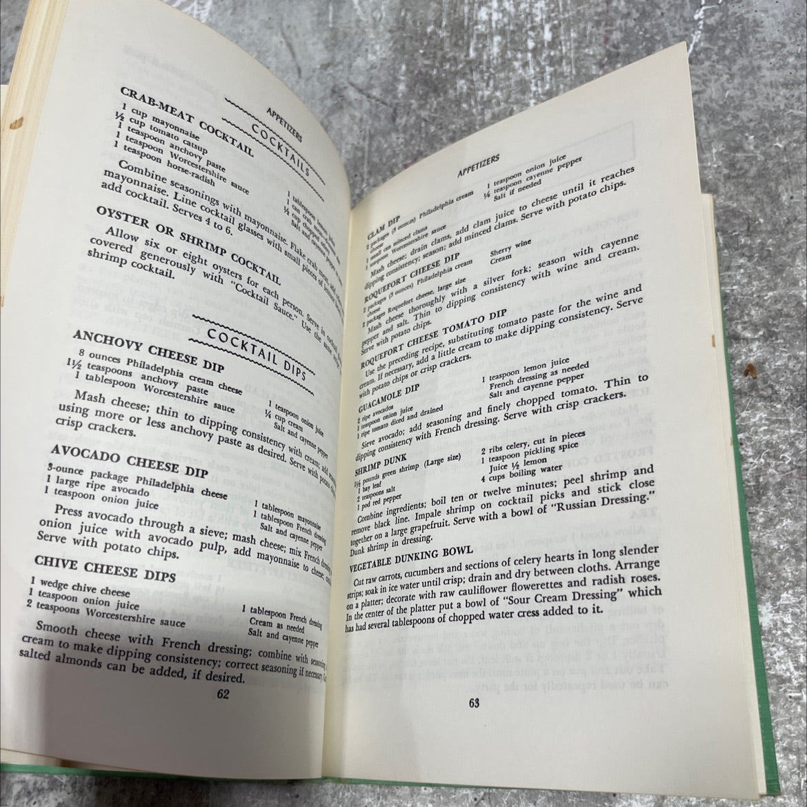 sadie lesueur's recipes and party plans book, by sadie lesueur, 1958 Hardcover image 4