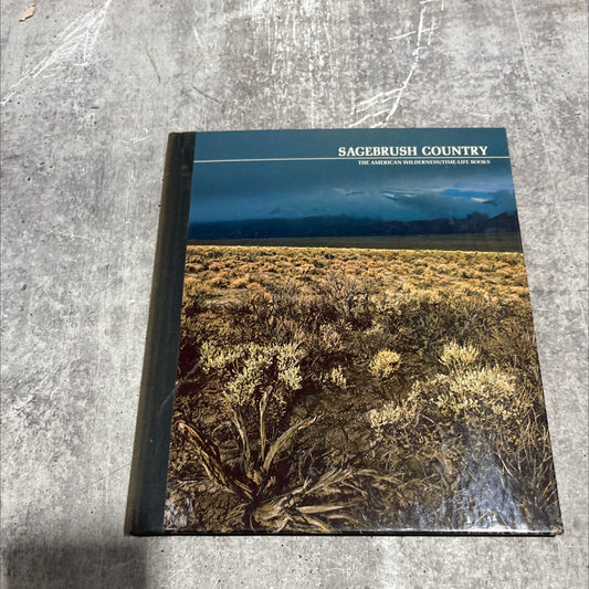 sagebrush country the american wilderness book, by donald dale jackson, 1975 Hardcover image 1