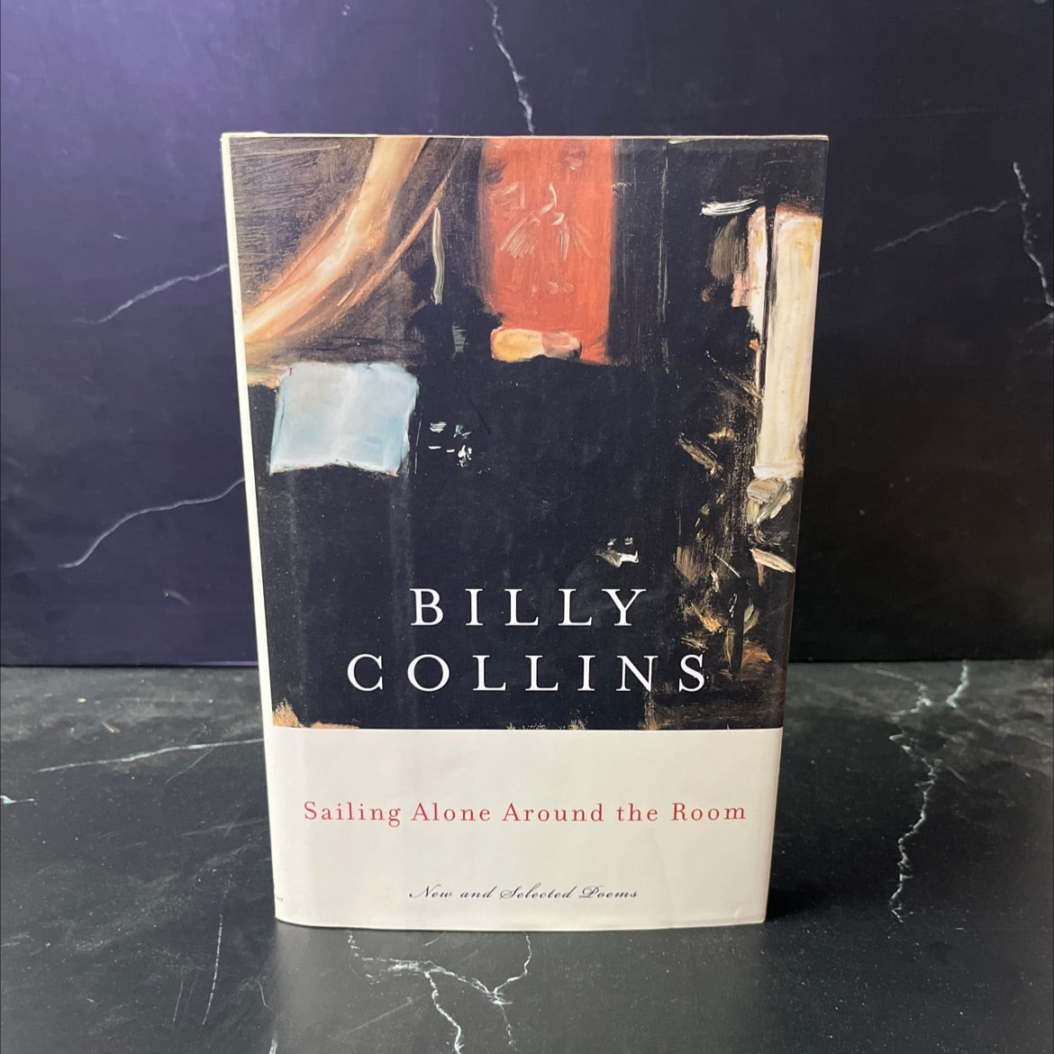 sailing alone around the room: new and selected poems book, by billy collins, 2001 Hardcover image 1