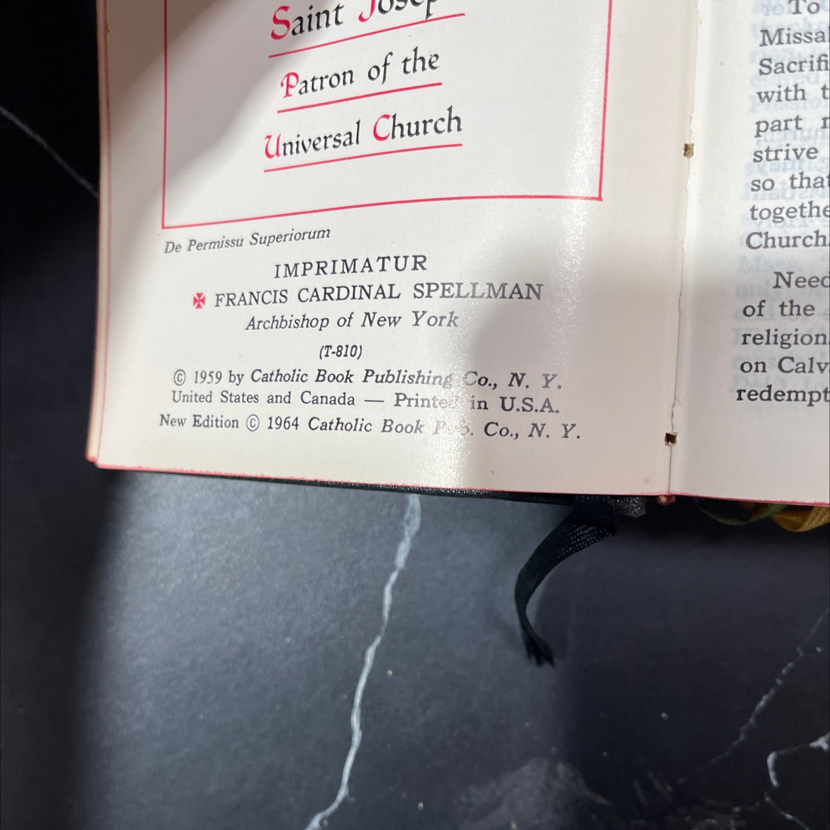 saint joseph daily missal official prayers of the catholic church for the celebration of daily mass completely revised image 3