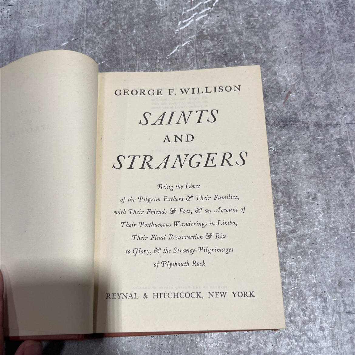 saints and strangers being the lives of the pilgrim fathers & their families, with their friends & foes; & an account image 2