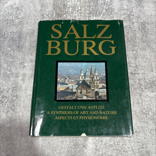 salzburg gestalt und antlitz a synthesis of art and nature aspects et physiognomy book, by Alois Schmiedbauer, 1982 image 1