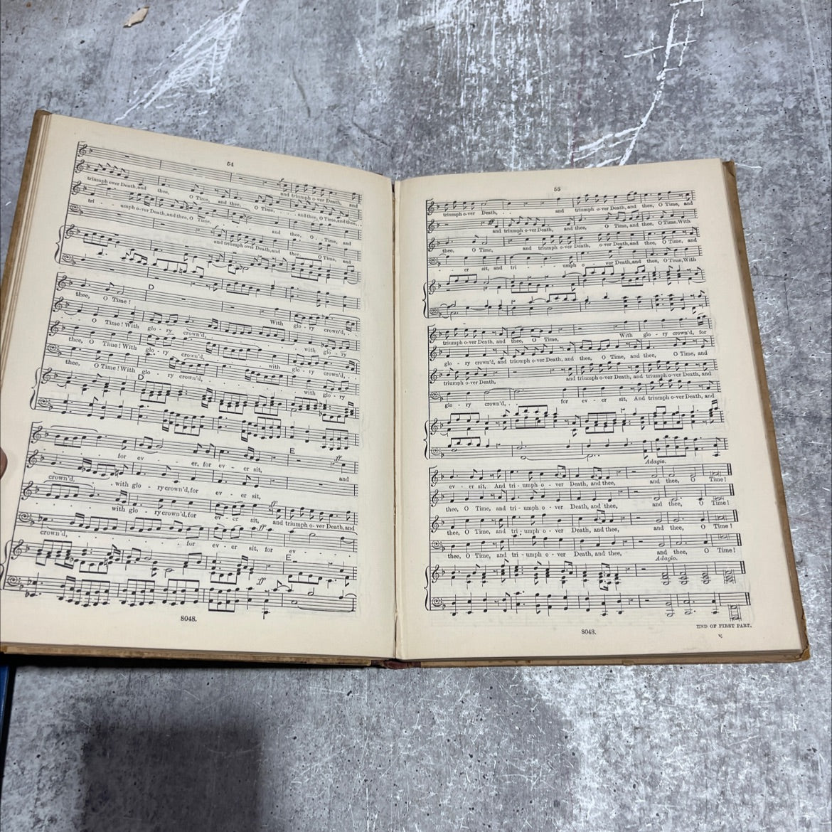 samson book, by g. f. handel, 1742 Hardcover image 4