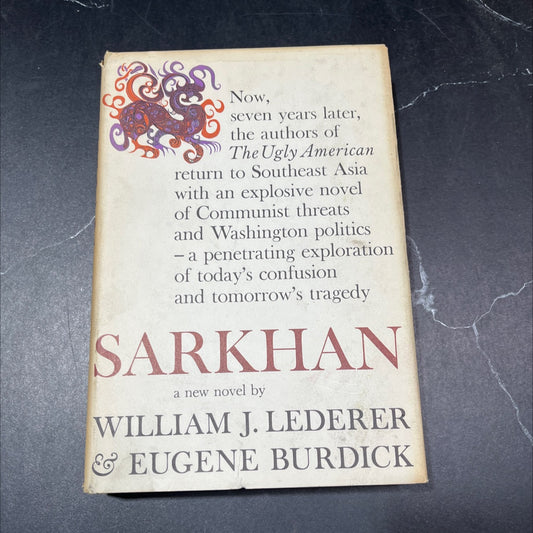 sarkhan book, by William J. Lederer and Eugene Burdick, 1965 Hardcover image 1