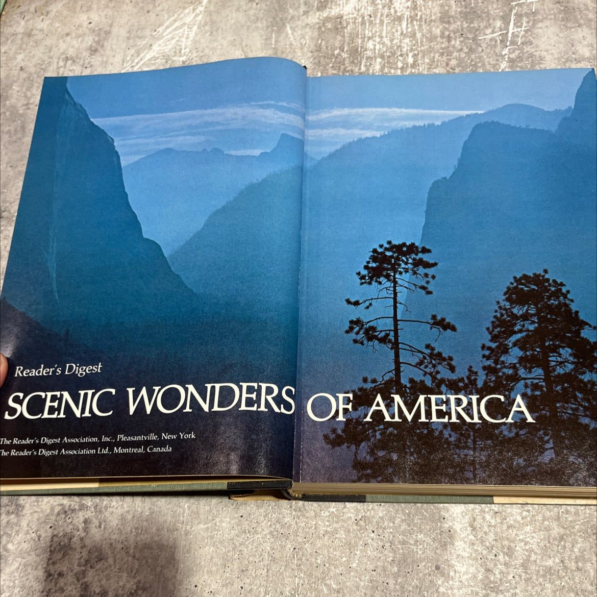 scenic wonders of america book, by unknown, 1973 Hardcover image 2