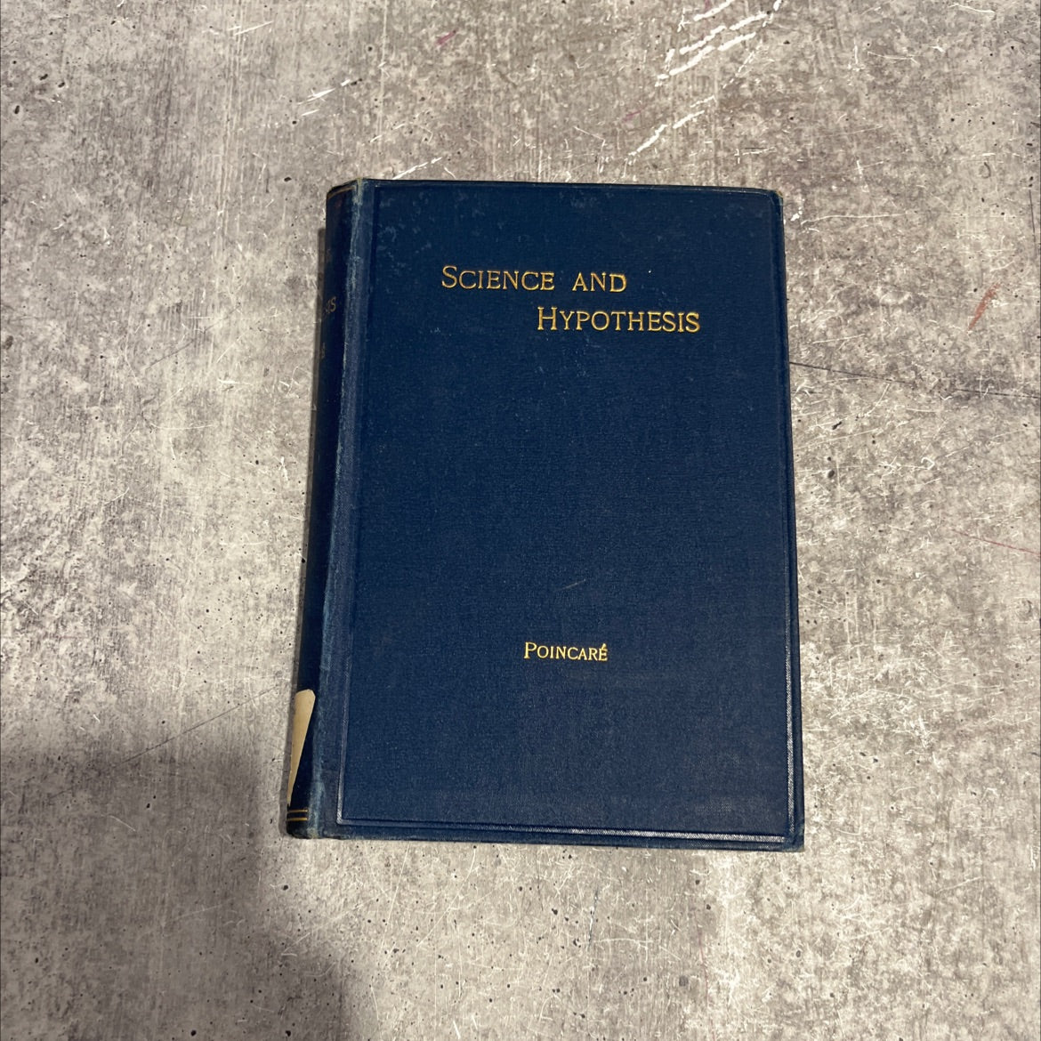 science and hypothesis book, by h. poincaré, 1907 Hardcover image 1