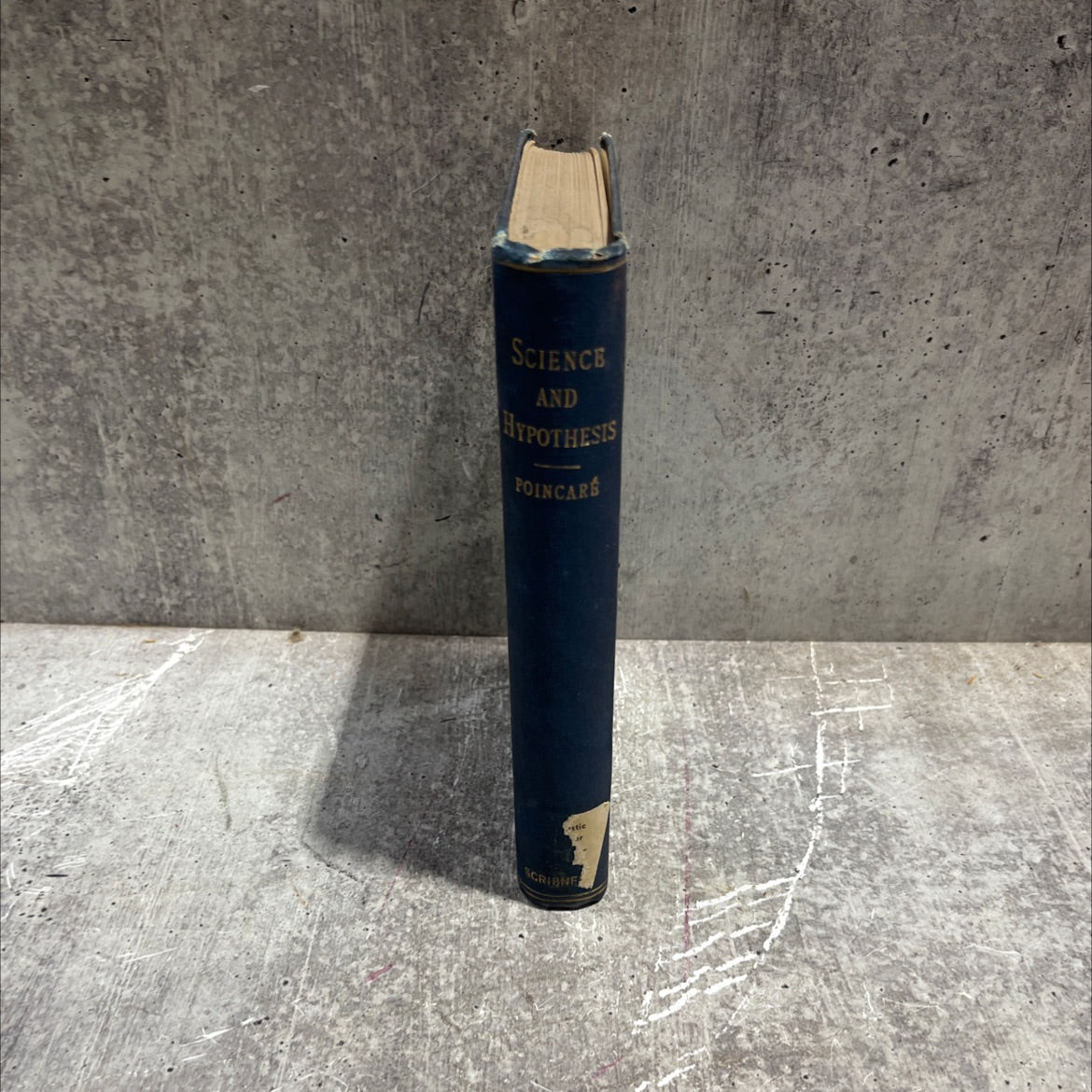 science and hypothesis book, by h. poincaré, 1907 Hardcover image 4