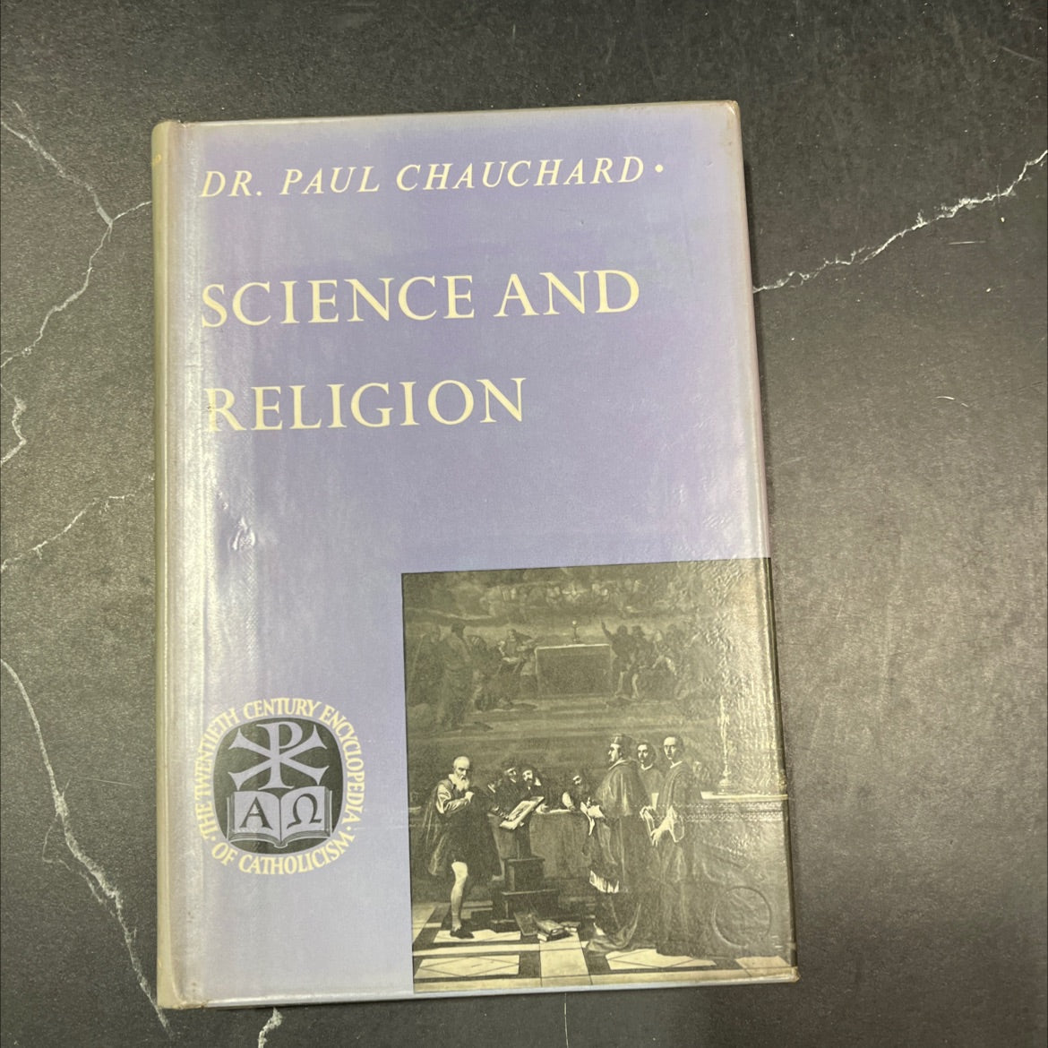 science and religion book, by dr. paul chauchard, 1962 Hardcover image 1