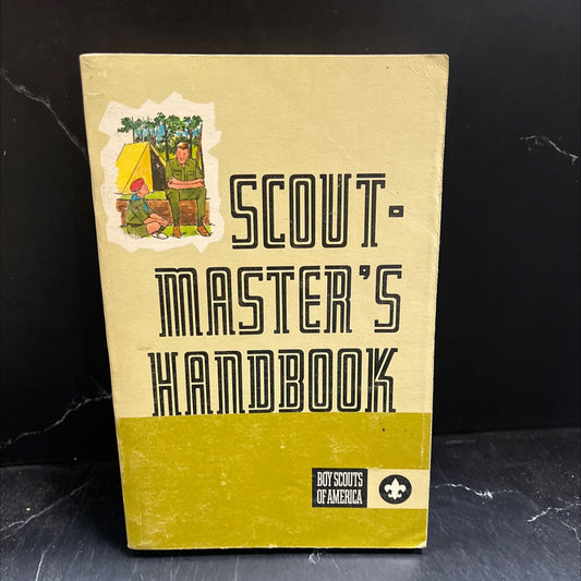 scoutmaster's handbook boy scouts of america book, by boy scouts of america, 1972 Paperback image 1