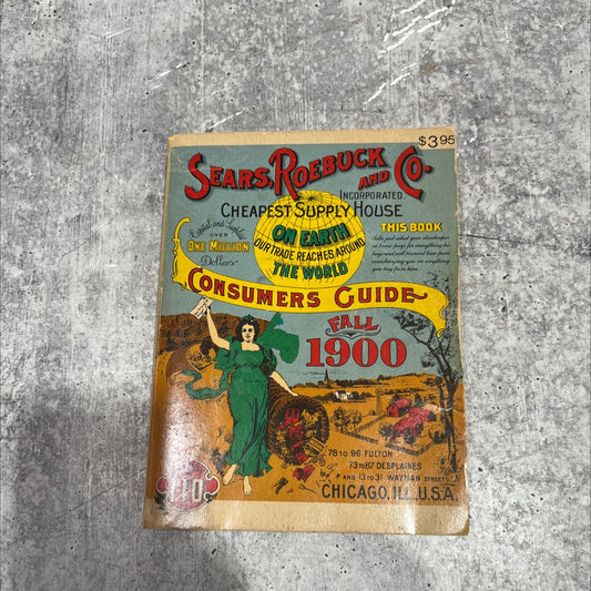 sears roebucks consumer guide fall 1900 book, by unknown, 1970 Paperback image 1