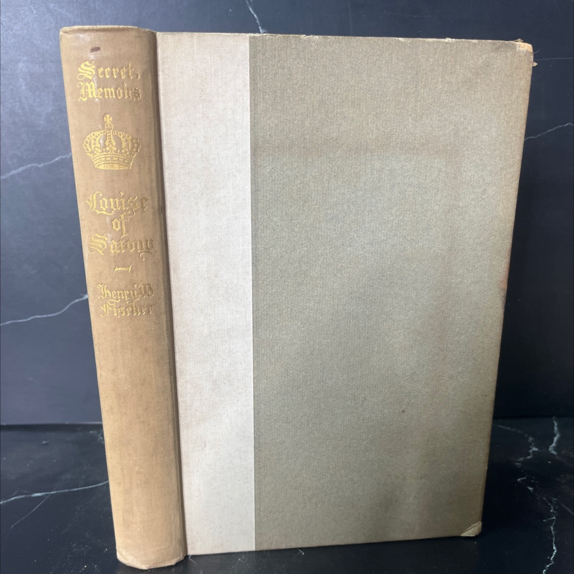 secret memoirs the court of royal saxony book, by unknown, 1902 Hardcover, Rare, Antique image 1