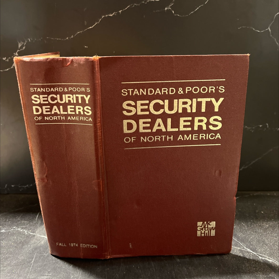 security dealers of north america book, by Standard & Poor's Corporation, 1974 Hardcover image 1