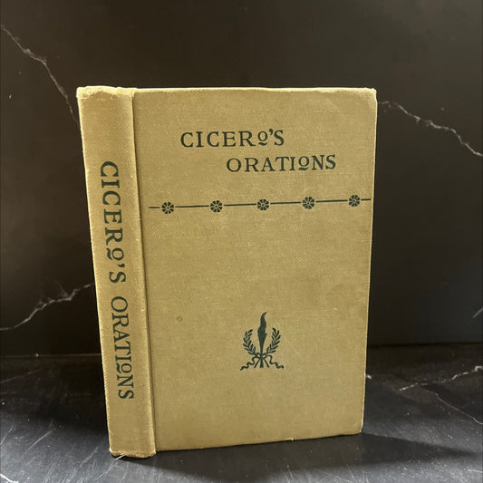 select orations of marcus tullius cicero book, by marcus tullius cicero, 1896 Hardcover image 1