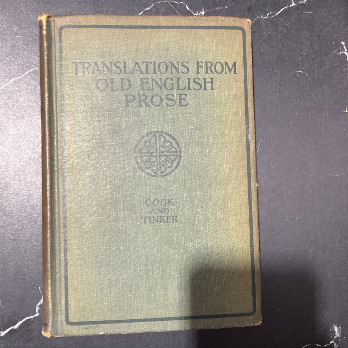 select translations from old english prose book, by albert s. cook, chauncey b. tinker, 1908 Hardcover image 1