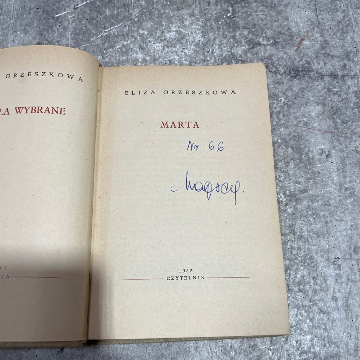 selected works of eliza orzeszkowa book, by eliza orzeszkowa, 1957 Hardcover image 2